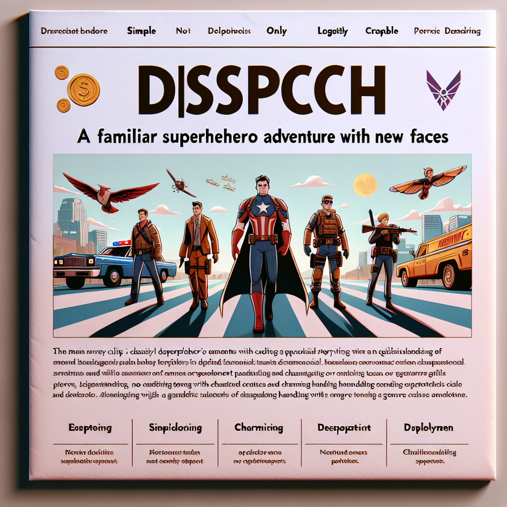Dispatch: Ein vertrautes Superheldenabenteuer mit neuen Gesichtern